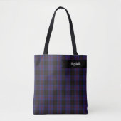 Angus District Highland District Plaid Tote Bag (Voorkant)