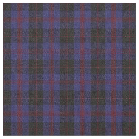 Angus District Tartan Scottish Pset Stof (Close Up)