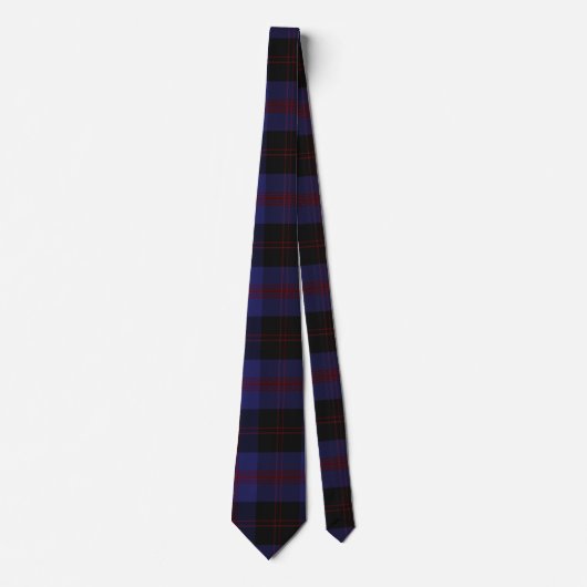 Angus District Tartan Scottish Pset Stropdas (Voorkant)