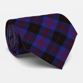 Angus District Tartan Stropdas (Opgerold)