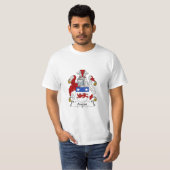 Angus Family Crest Angus Coat of Arms T-shirt (Voorkant volledig)