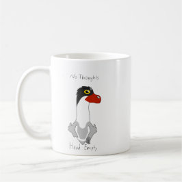 Angus "Geen gedachten, hoofd leeg" Meme Coffee Mok