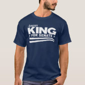 Angus King for Senate T-shirt (Voorkant)
