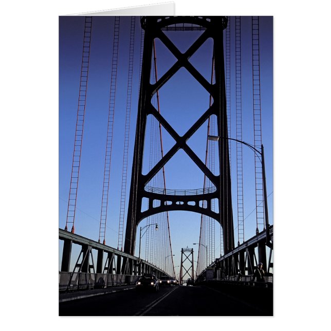 Angus L Macdonald Bridge, Halifax, Nova (Voorkant)