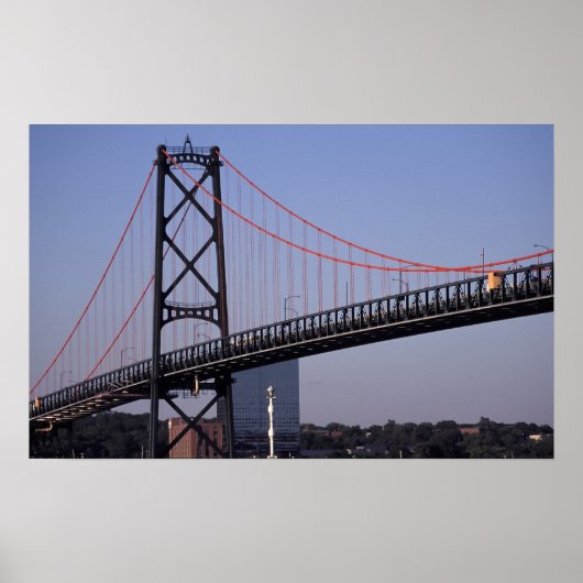 Angus L Macdonald Bridge, Halifax, Nova 2 Poster (Voorkant)