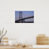 Angus L Macdonald Bridge, Halifax, Nova 2 Poster (Keuken)