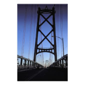 Angus L Macdonald Bridge, Halifax, Nova Foto Afdruk (Voorkant)