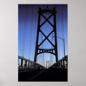 Angus L Macdonald Bridge, Halifax, Nova Poster (Voorkant)