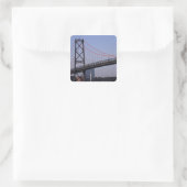 Angus L Macdonald-brug, Halifax, Nova 2 Vierkante Sticker (Tas)