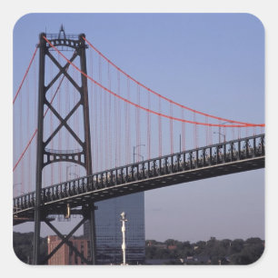 Angus L Macdonald-brug, Halifax, Nova 2 Vierkante Sticker