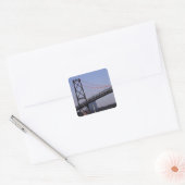Angus L Macdonald-brug, Halifax, Nova 2 Vierkante Sticker (Envelop)