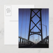 Angus L Macdonald-brug, Halifax, Nova Briefkaart (Voorkant / Achterkant)