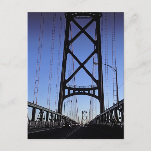 Angus L Macdonald-brug, Halifax, Nova Briefkaart (Voorkant)