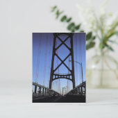 Angus L Macdonald-brug, Halifax, Nova Briefkaart (Staand voorkant)