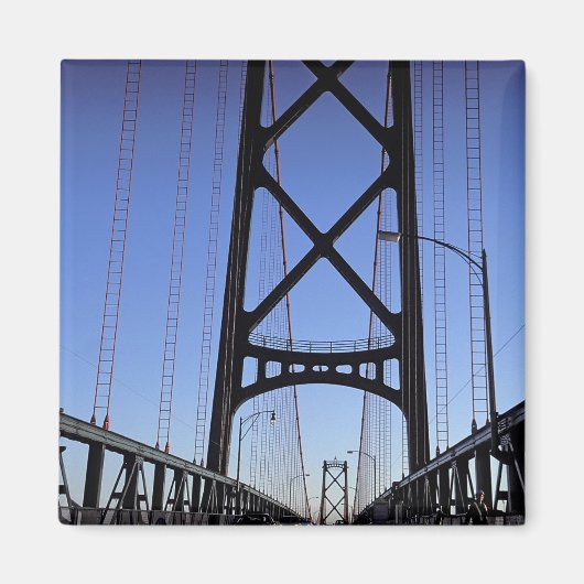 Angus L Macdonald-brug, Halifax, Nova Magneet (Voorkant)