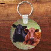 Angus Love - Paar-Side-Side-to-Side Sleutelhanger (Voorkant)