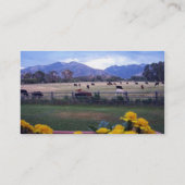 Angus on Pasture Visitekaartje (Achterkant)