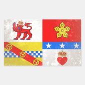 Angus Rechthoekige Sticker (Voorkant)