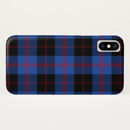 Angus Scottish Clan Tartan Phone Case (Achterkant (horizontaal))