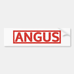 Angus Stamp Bumpersticker