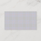 Angus Tartan Visitekaartje (Achterkant)