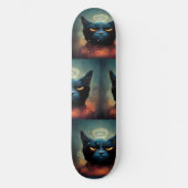 Angus The One True Cat/God Persoonlijk Skateboard (Voorkant)