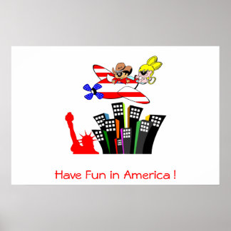 Angy und Roy erobern (Verenigde Staten) Poster