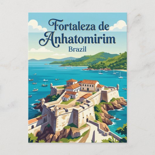 Anhatomirim Brazilië Briefkaart (Voorkant)