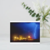 Anheuser-Busch Budweiser Brewery Lightning thunder Briefkaart (Staand voorkant)