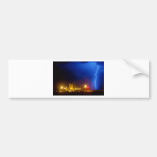 Anheuser-Busch Budweiser Brewery Lightning thunder Bumpersticker