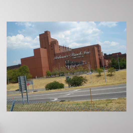 Anheuser-Busch in St. Louis. Poster (Voorkant)