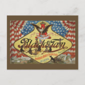 ANHEUSER-STRUIK Zwart & Tan Briefkaart (Voorkant)