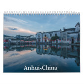 Anhui-China kalender (Hoes)