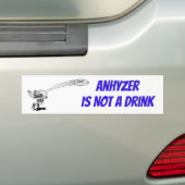 Anhyzer is geen drink sticker (Op auto)