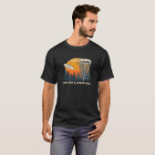 Anhyzer & Overstable Disk Golf Humor T-shirt (Voorkant volledig)