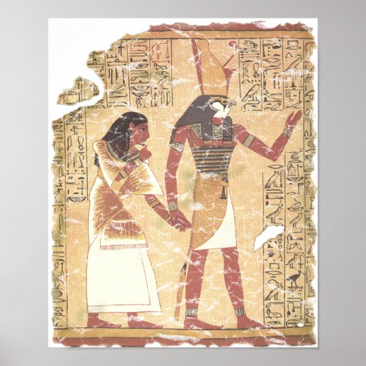 Ani en Horus Book of the Dead Poster (Voorkant)