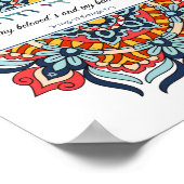 Ani L'Dodi - Ik ben mijn Beloved's bruiloft Poster (Hoek)