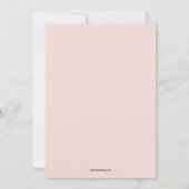 Ani L'Dodi - Roos Joodse huwelijksuitnodiging Kaart (Achterkant)