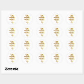 Ani Le'dodi Ve'Dodi Li Ronde Sticker (Vel)