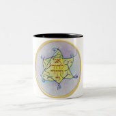 Ani le'Dodi Ve'Dodi Li Tweekleurige Koffiemok (Center)