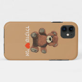 Ani Ohev (et) Shokolad Case-Mate iPhone Case (Achterkant (horizontaal))