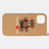 Ani Ohev (et) Shokolad Hoesje-Mate iPhone Case (Achterkant (horizontaal))