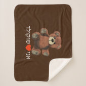 Ani Ohev (et) Shokolad Sherpa Deken (Voorkant)