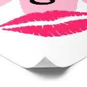 ani ohevet otcha - Hebreeuws Ik hou van je (tegen  Poster (Hoek)