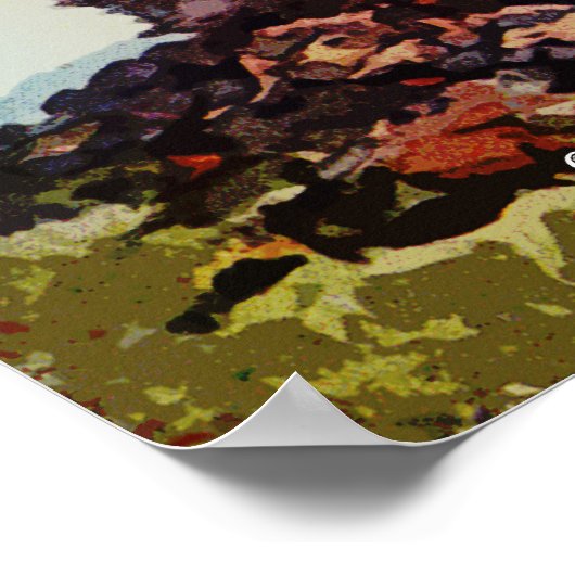 Ani, oude stad Armenië Poster (Hoek)