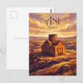 Ani Ruïnes Turkije Briefkaart (Voorkant / Achterkant)