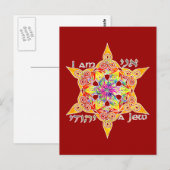 Ani Yehudi Briefkaart (Voorkant / Achterkant)