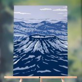 Aniakchak-vulkaan Acryl Bord (Neutraal)