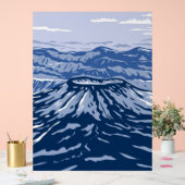 Aniakchak-vulkaan Acryl Bord (Huwelijk)