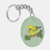 Anianiau Hawaii Forest Bird Sleutelhanger (Voorkant Links)